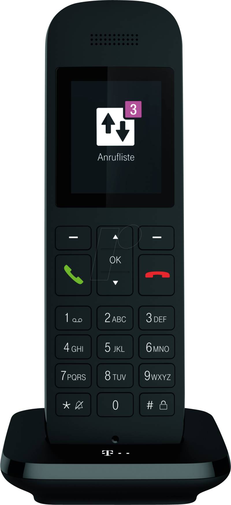 SPEEDPHONE 12SW - DECT Mobilteil mit Ladeschale, schwarz von Telekom