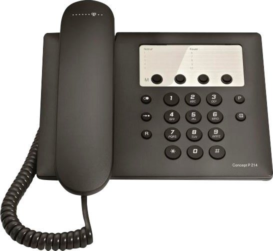 Telekom Concept P 214 Kabelgebundenes Telefon Telekom Concept P 214 Kabelgebundenes Telefon von Telekom