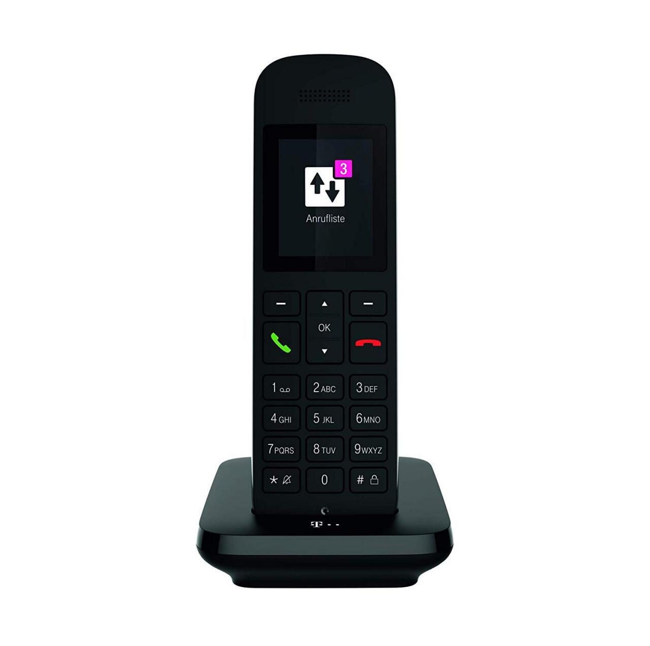 Telekom Sinus 12 mit Basis schwarz von Telekom