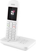 Telekom Sinus A12 - Analoges/DECT-Telefon - Kabelloses Mobilteil - Freisprecheinrichtung - 100 Eintragungen - Weiß (40823659) von Telekom