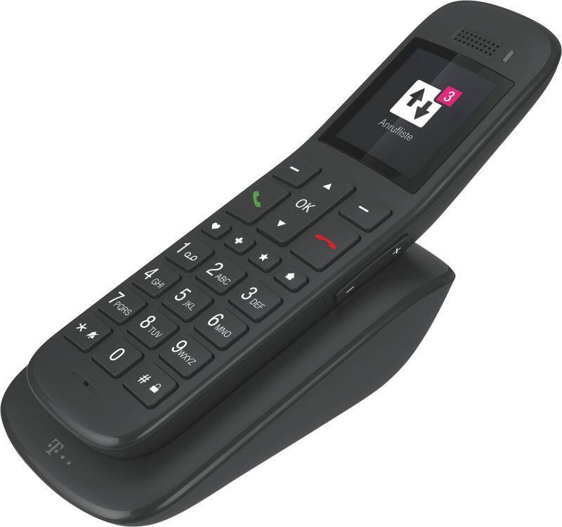 Telekom Sinus A32 ebenholz, mit Basis und AB von Telekom