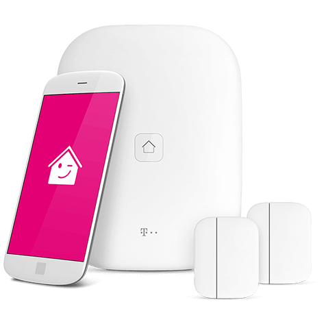 Telekom SmartHome Starter Paket WLAN Weiß zentrale Smart Home Steuereinheit (40360006) von Telekom