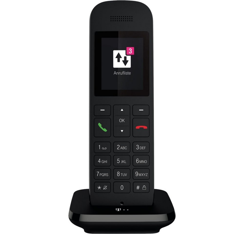 Telekom Speedphone 12 schnurlos Handteil schwarz. Schnurloses DECT-Telefon Telekom Speedphone 12 schnurlos Handteil schwarz. Schnurloses DECT-Telefon von Telekom