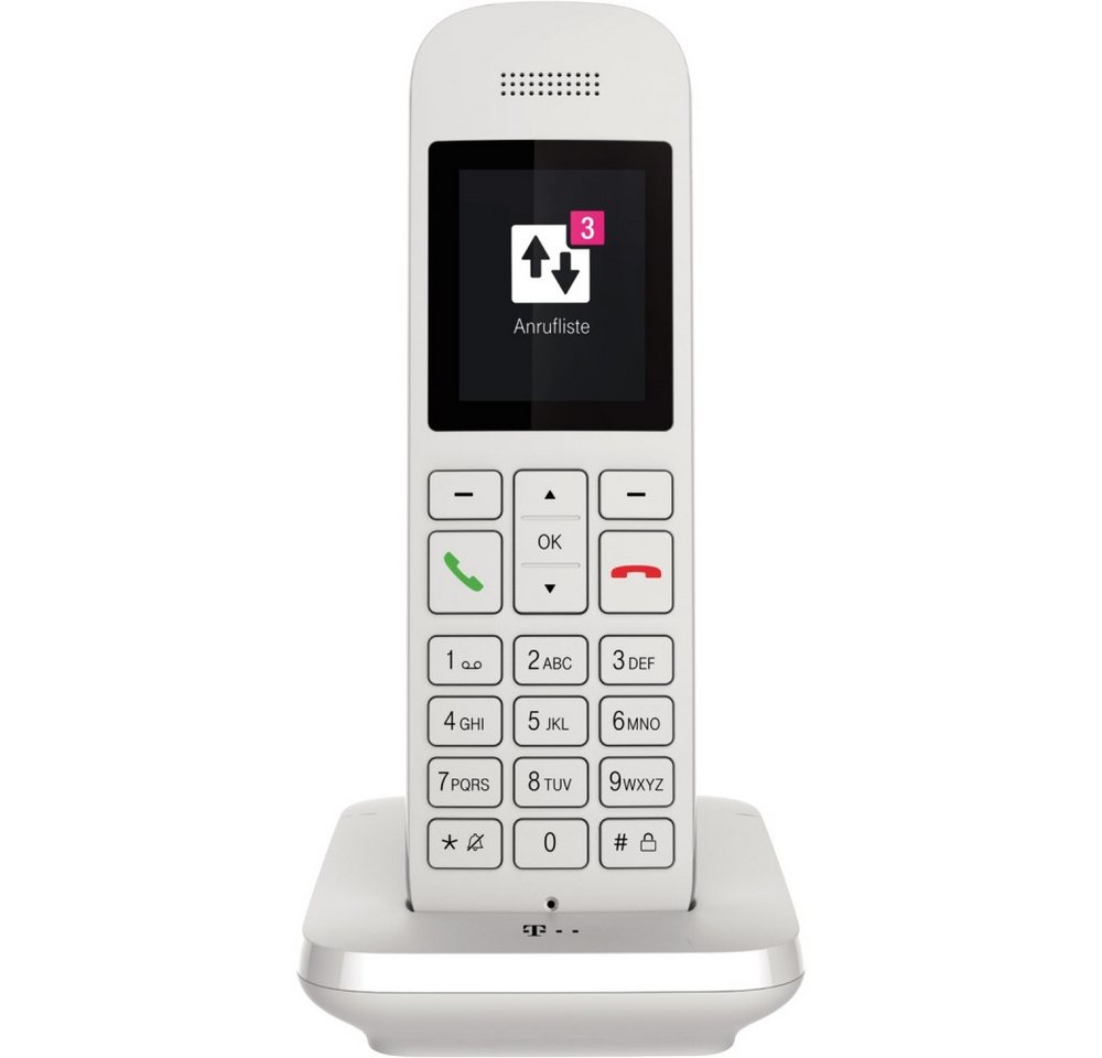 Telekom Telekom Sinus 12 schnurloses Telefon mit Freisprechfunktion. Schnurloses DECT-Telefon Telekom Telekom Sinus 12 schnurloses Telefon mit Freisprechfunktion. Schnurloses DECT-Telefon von Telekom