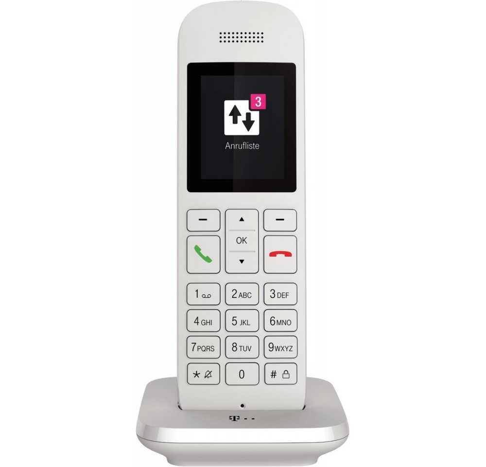 Telekom Telekom Speedphone 12 Schnurlos-Handteil weiß. Schnurloses DECT-Telefon Telekom Telekom Speedphone 12 Schnurlos-Handteil weiß. Schnurloses DECT-Telefon von Telekom