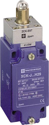 Telemechanique XCKJ167H29 XCKJ167H29 Endschalter Rollenstößel IP66 1St. von Telemecanique