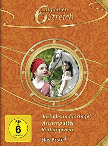 6 auf einen Streich - Märchen-Box Vol. 8 : Aschenputtel/Jorinde und Joringel/Rotkäppchen [3 DVDs] von Telepool (Vertrieb EuroVideo Medien GmbH)