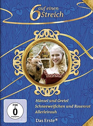 6 auf einen Streich - Märchen-Box Vol. 9 : Hänsel und Gretel/Allerleirauh/Schneeweißchen und Rosenrot [3 DVDs] von Telepool (Vertrieb EuroVideo Medien GmbH)