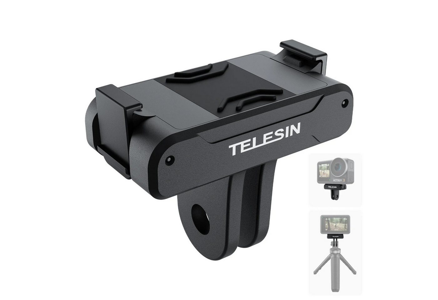 Telesin Für DJI Action5 4 Kamera Magnetic Adapter Extension Base Zubehör Part Action Cam-Halterung Telesin Für DJI Action5 4 Kamera Magnetic Adapter Extension Base Zubehör Part Action Cam-Halterung von Telesin