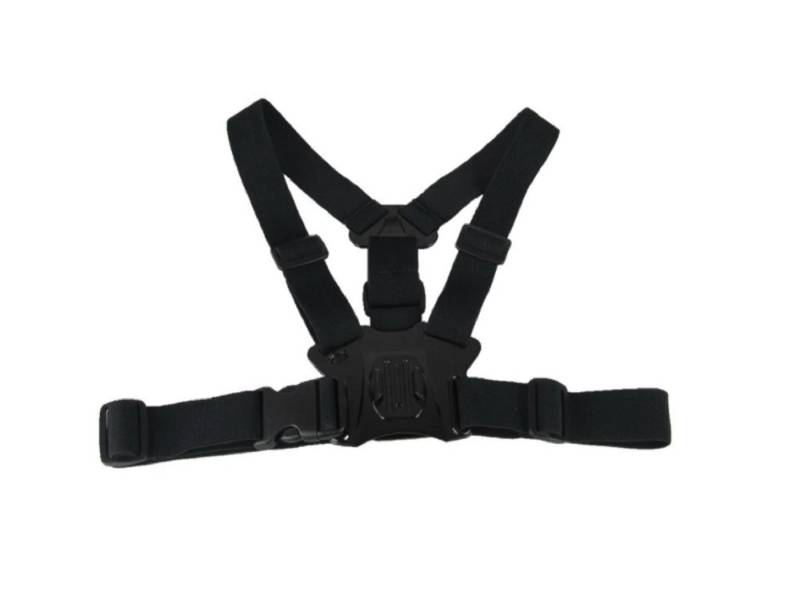 Telesin GP-CGP-T07 Brustgurt mit Sportkamerahalterung Schwarz Action Cam-Halterung von Telesin