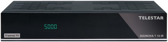 DIGINOVA T 10 IR DVB-T2 HD Receiver DIGINOVA T 10 IR DVB-T2 HD Receiver von Telestar