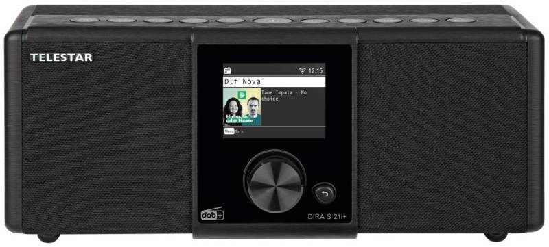 DIRA S21i+ Internetradio schwarz von Telestar