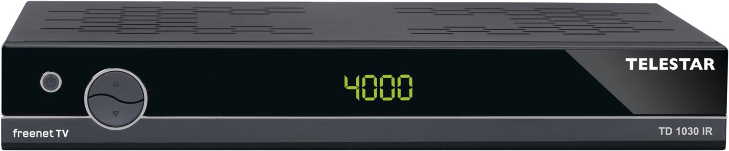 TD 1030 IR DVB-T2 HD Receiver schwarz von Telestar