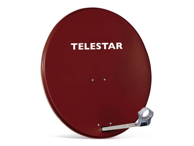 TELESTAR SAT-Spiegel Alu, 80 cm, rot von Telestar