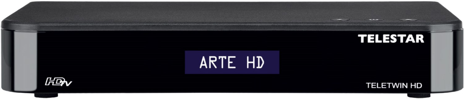 TELETWIN HD HDTV Twin Sat-Receiver schwarz TELETWIN HD HDTV Twin Sat-Receiver schwarz von Telestar