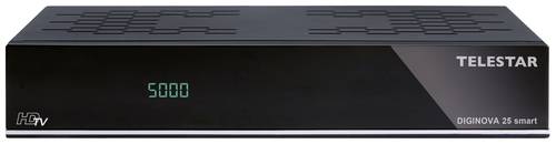 Telestar DIGINOVA 25smart DVB-S & DVB-C Kombo-Receiver Aufnahmefunktion, Ethernet-Anschluss, Einkabe Telestar DIGINOVA 25smart DVB-S & DVB-C Kombo-Receiver Aufnahmefunktion, Ethernet-Anschluss, Einkabe von Telestar