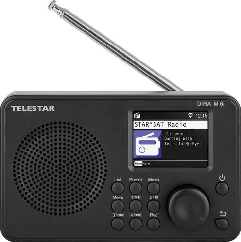 Telestar DIRA M 6i Internet Tischradio Internet, DAB+, UKW Bluetooth®, DLNA, USB, WLAN, Internetrad von Telestar