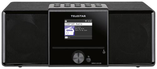 Telestar DIRA S 32i CD Internet CD-Radio DAB+, Internet, UKW CD, Bluetooth®, WLAN, USB, Internetrad von Telestar