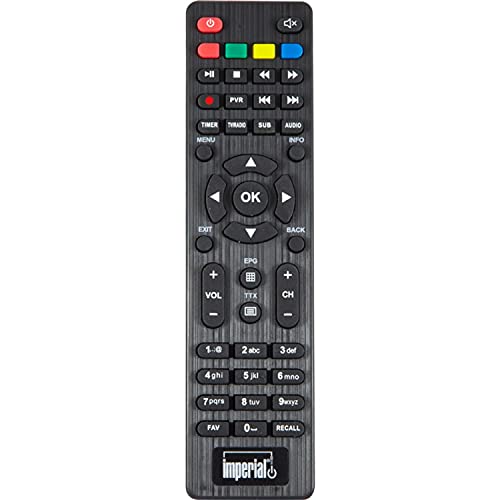 Telestar Fernbedienung für Imperial T2 IR und Imperial T2 IR Plus Telestar Fernbedienung für Imperial T2 IR und Imperial T2 IR Plus von Telestar