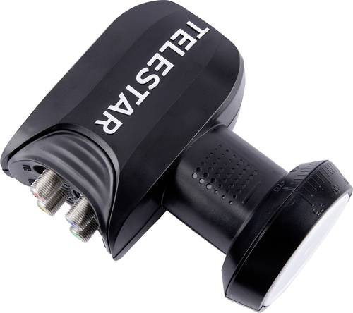 Telestar SkyQuatro HC Quattro-LNB Feedaufnahme: 40mm Wetterschutz Schwarz, Hellgrau von Telestar