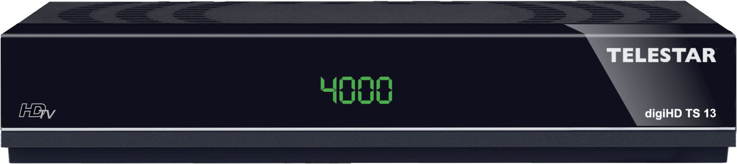 digiHD TS 13 HDTV Sat-Receiver schwarz von Telestar