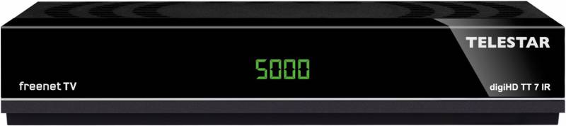 digiHD TT7 IR DVB-T/-C HDTV Kombireceiver schwarz von Telestar
