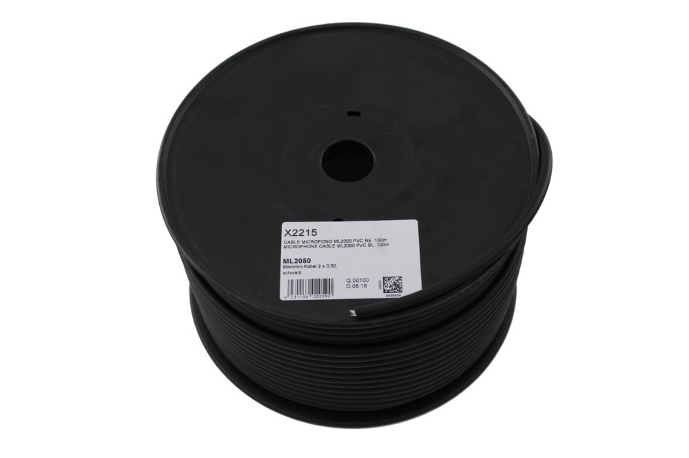 100 Mtr. Televes Mikrofon-Kabel ML 2050 X2215 100 Mtr. Televes Mikrofon-Kabel ML 2050 X2215 von Televes