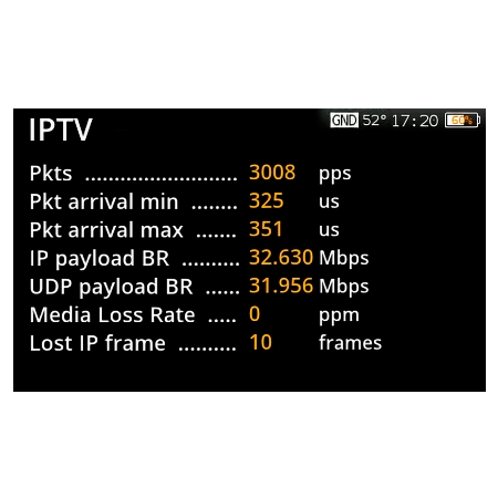 H30EUP-IPTV  - Antennen Messgerät+Analyze H30E Option IPTV H30EUP-IPTV von Televes