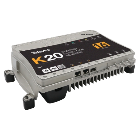 K20-24  - Kompaktkopfstelle 24 Tr. DVB-S2 in QAM K20-24 von Televes