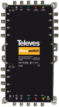 MS512NCQ SAT-Multischalter MS512NCQ SAT-Multischalter von Televes