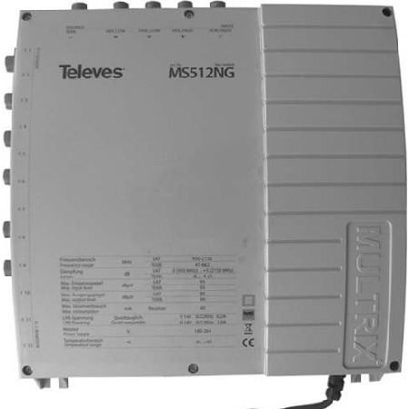 MS512NG  - Multischalter mit Netzteil MS512NG von Televes