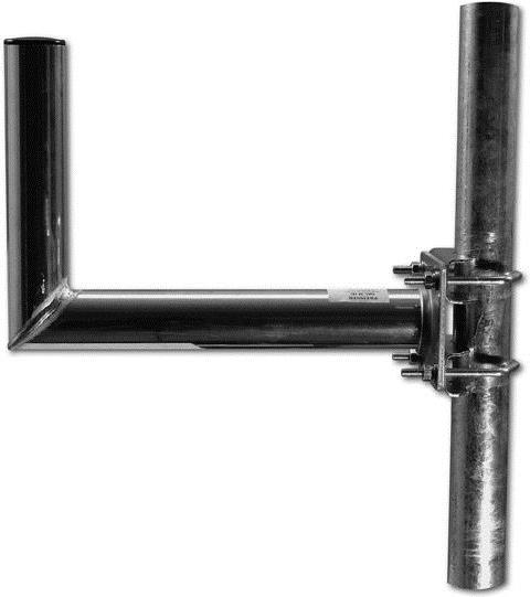 Mastausleger Alu 35 cm H/V-Montage Rohr b. 60 mm (MAL35HV) von Televes