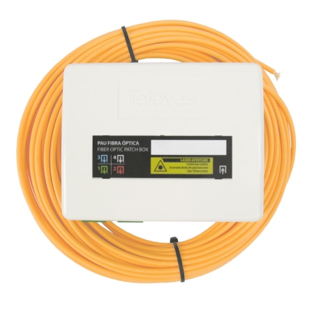 OB4-4-85  - Optische Box 4Ausgänge 85m Kabel OB4-4-85 von Televes