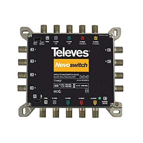 TELEVES MS56NCQ Multischalter NEVO mit NT von Televes