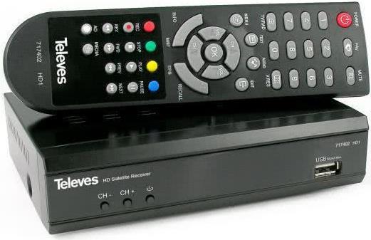 Televes HD1 SAT Receiver FTA HD (717402) von Televes