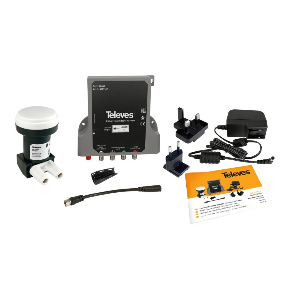 Televes Kit Wideband-LNB KLT1310 237412 Televes Kit Wideband-LNB KLT1310 237412 von Televes