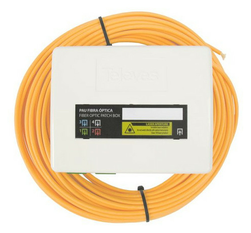 Televes OB 4470 Optische Box 4 Ausg m. 70m Kabel von Televes