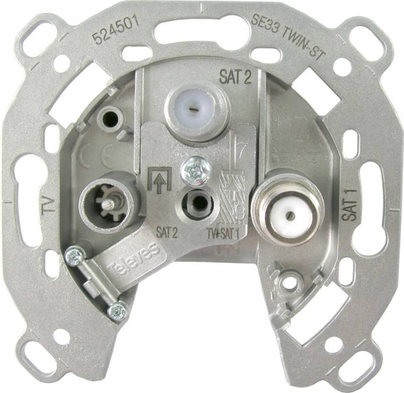 Televes Stichleitungsdose Twin 3f. SE33TWIN-ST 524501 von Televes