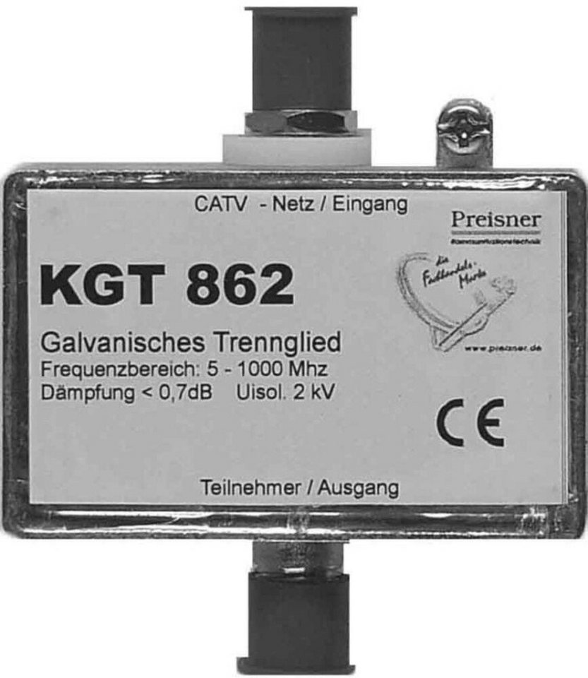 Televes Televes Galvanisches Trennglied KGT 862 Netzwerk-Patch-Panel von Televes