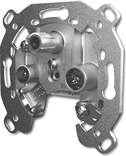 Televes sd33st-dc TV (Koax) Silber Outlet Box – Steckdose Boxe von Televes