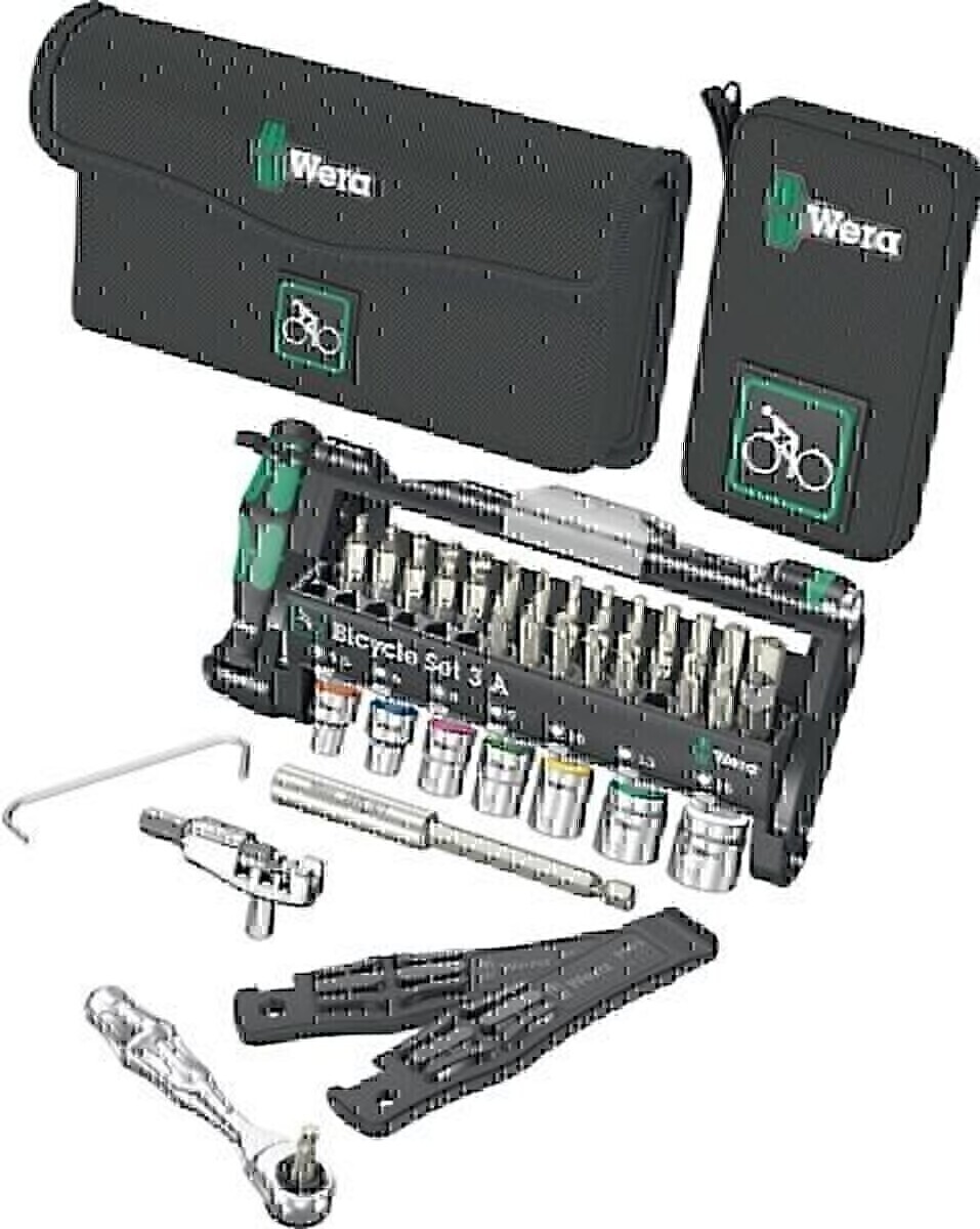 Wera Bit-/Steckschlüsselset Bicycle Set 3 A 38-tlg. Televes 05004183001 Wera Bit-/Steckschlüsselset Bicycle Set 3 A 38-tlg. Televes 05004183001 von Televes