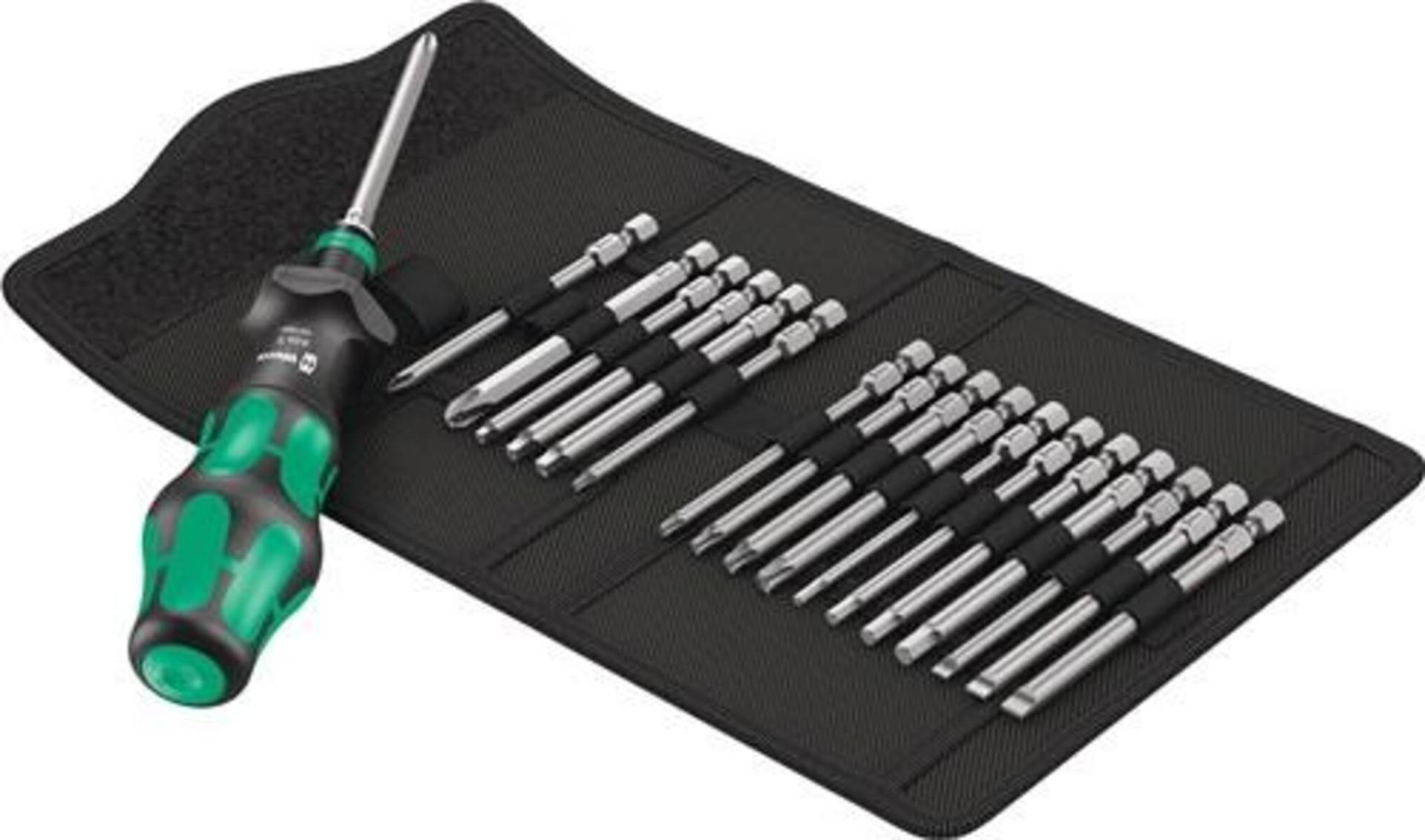 Wera Bitsortiment KK Turbo Imperial 1 19-tlg.Schlitz/PH/TORX®/6Kt./4Kt. Televes von Televes