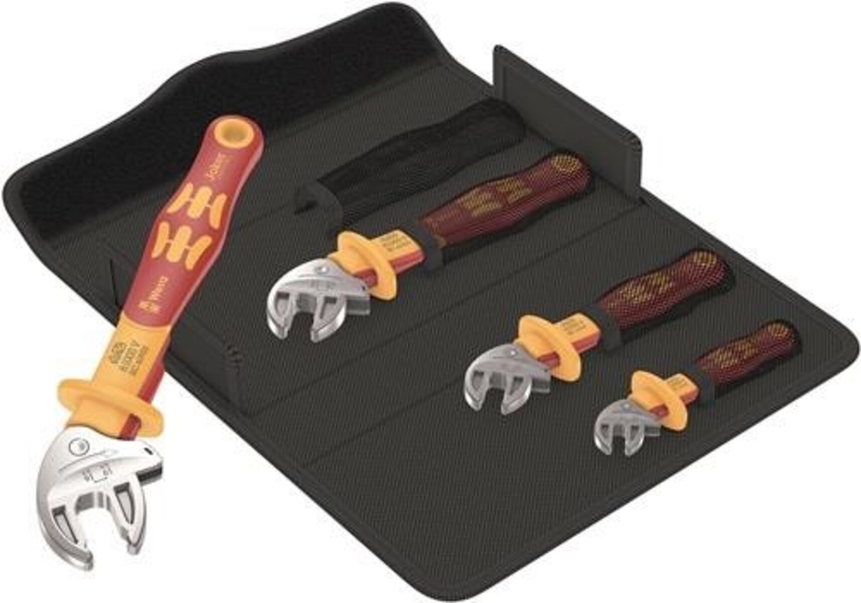 Wera Maulschlüsselsatz 6004 Joker 4 Set 1 VDE 7-19mm L.270mm Televes von Televes