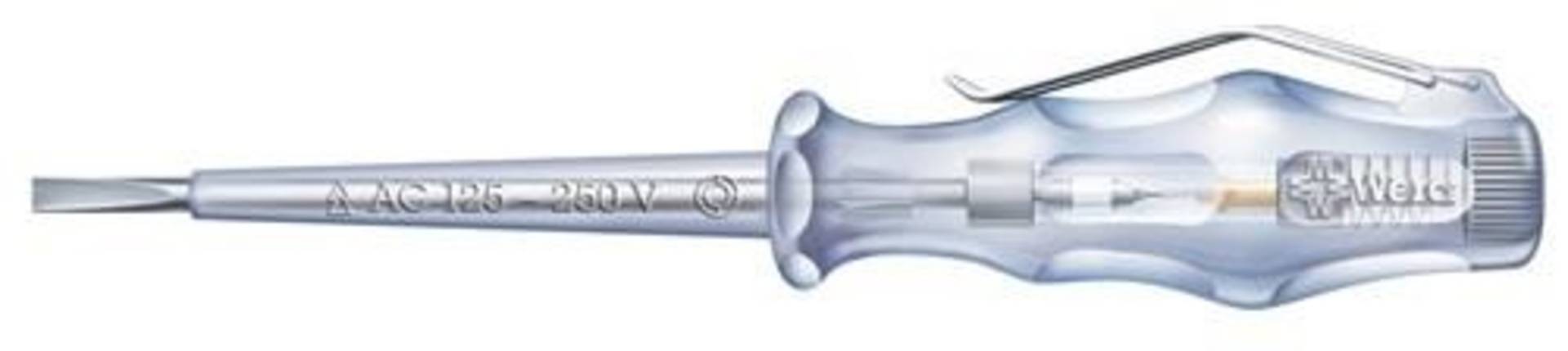 Wera Phasenprüfer 247 150-250 V AC einpolig Schneiden-B.3mm Televes 05005655001 Wera Phasenprüfer 247 150-250 V AC einpolig Schneiden-B.3mm Televes 05005655001 von Televes