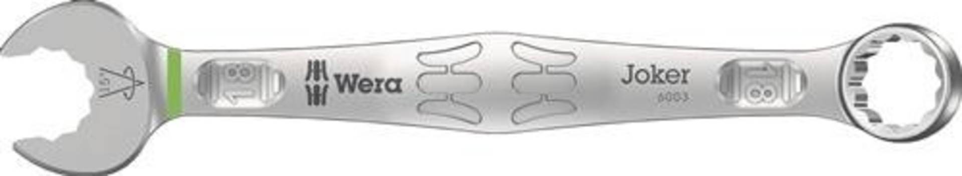 Wera Ringmaulschlüssel 6003 Joker SW 18mm L.210mm Form A legierter WS Televes Wera Ringmaulschlüssel 6003 Joker SW 18mm L.210mm Form A legierter WS Televes von Televes