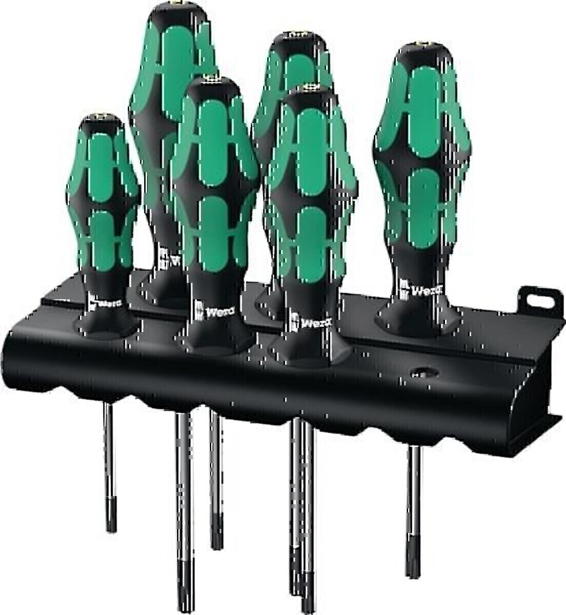 Wera Schraubendrehersatz 367/6 TORX BO 6-tlg.TORX® m.Bohr.2K-Griff Rundkl. von Televes