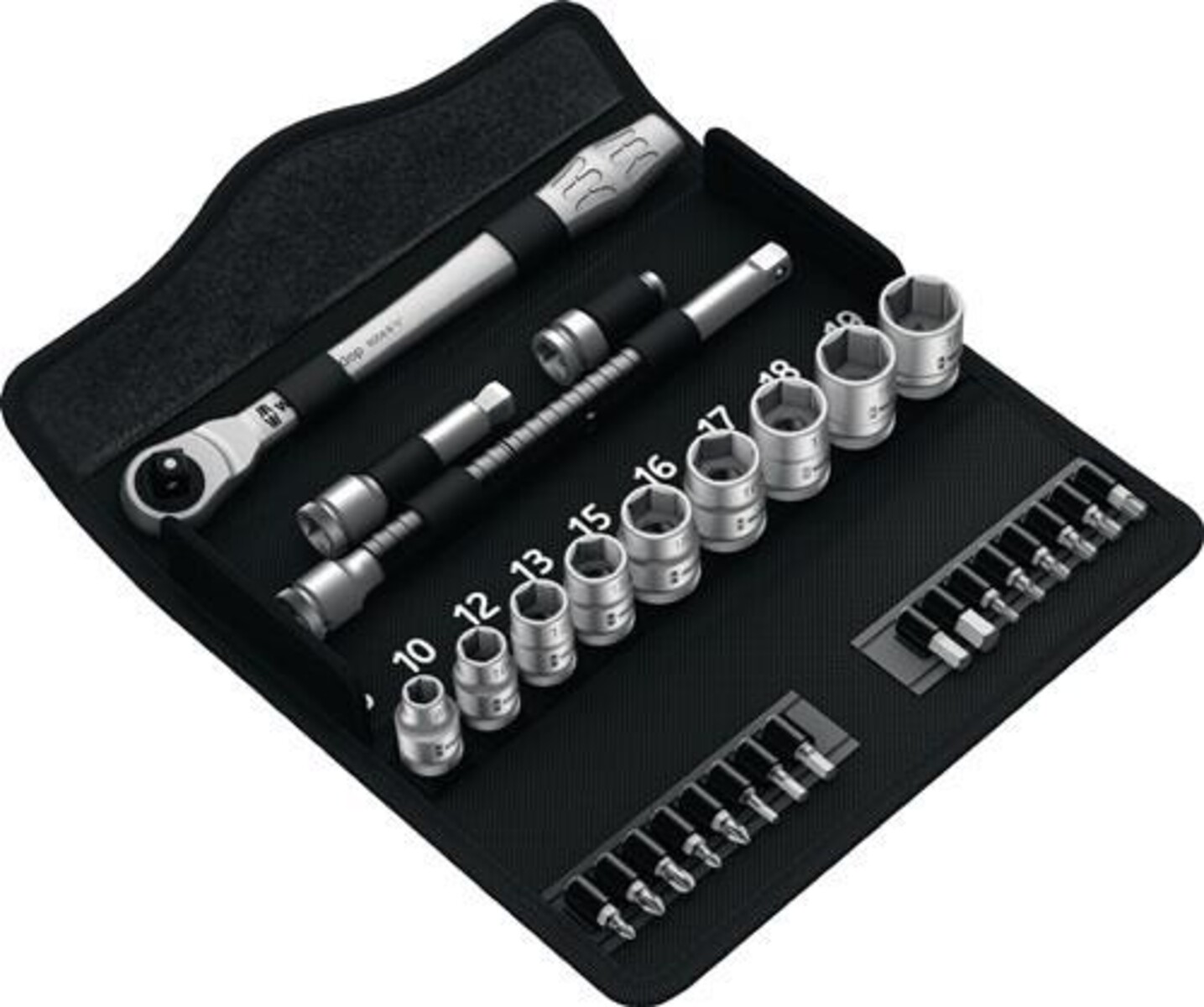 Wera Steckschlüsselsatz Zyklop Metal 29-tlg.3/8 Zoll SW 8-19mm Z.72 6KT Televes Wera Steckschlüsselsatz Zyklop Metal 29-tlg.3/8 Zoll SW 8-19mm Z.72 6KT Televes von Televes