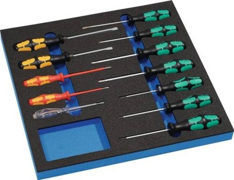 Wera Werkzeugmodul 12-tlg.2/3-Modul Schlitz/PH/PZD/TORX Televes S4000871288 von Televes
