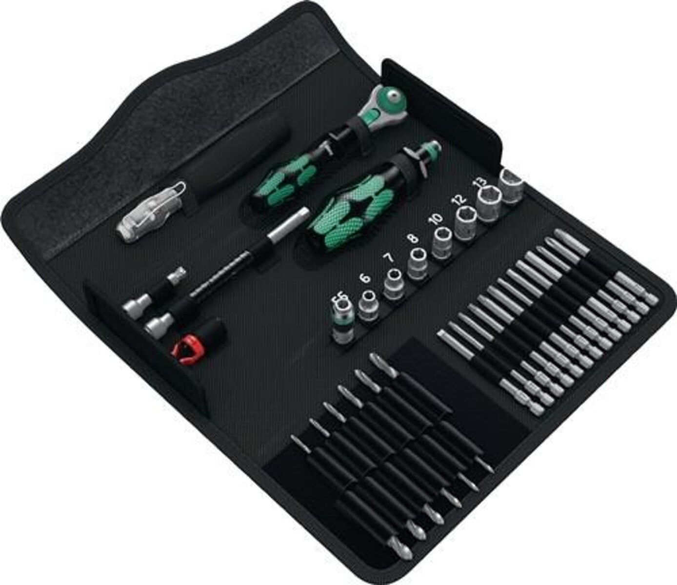 Wera Werkzeugset KK M1 39-tlg.Metallbau Klapptasche Televes 05135928001 Wera Werkzeugset KK M1 39-tlg.Metallbau Klapptasche Televes 05135928001 von Televes
