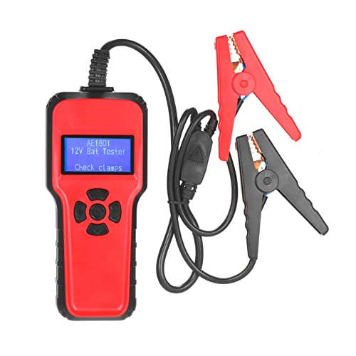 Autobatterietester, 12V Batterieprüfgerät mit CCA/Spannung/Widerstandsmessung, Multilinguale Anzeige, SAE/DIN/EN-Zertifizierung für PKW, LKW, Motorräder Autobatterietester, 12V Batterieprüfgerät mit CCA/Spannung/Widerstandsmessung, Multilinguale Anzeige, SAE/DIN/EN-Zertifizierung für PKW, LKW, Motorräder von Telituny